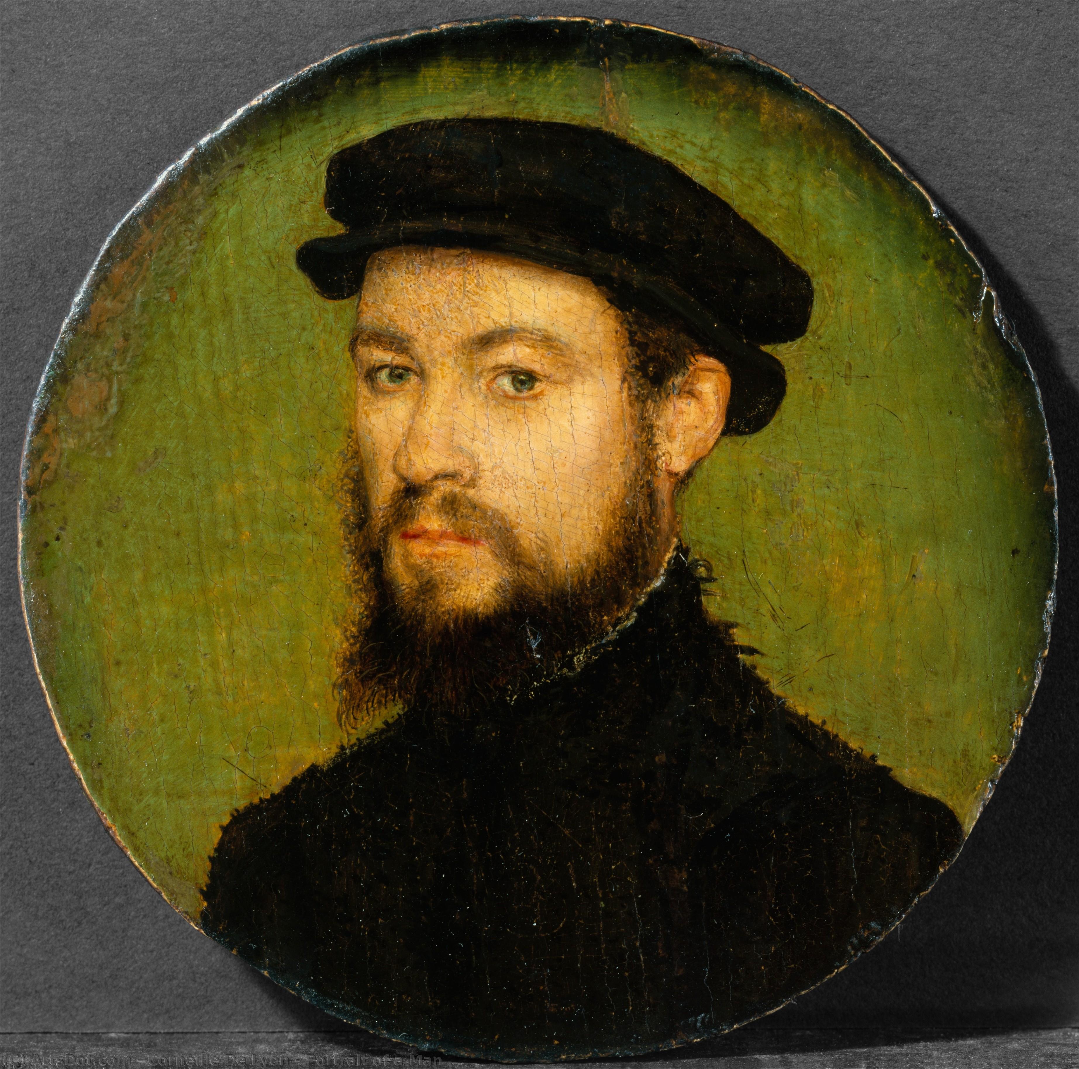Portrait Of A Man — Kornel De Lion