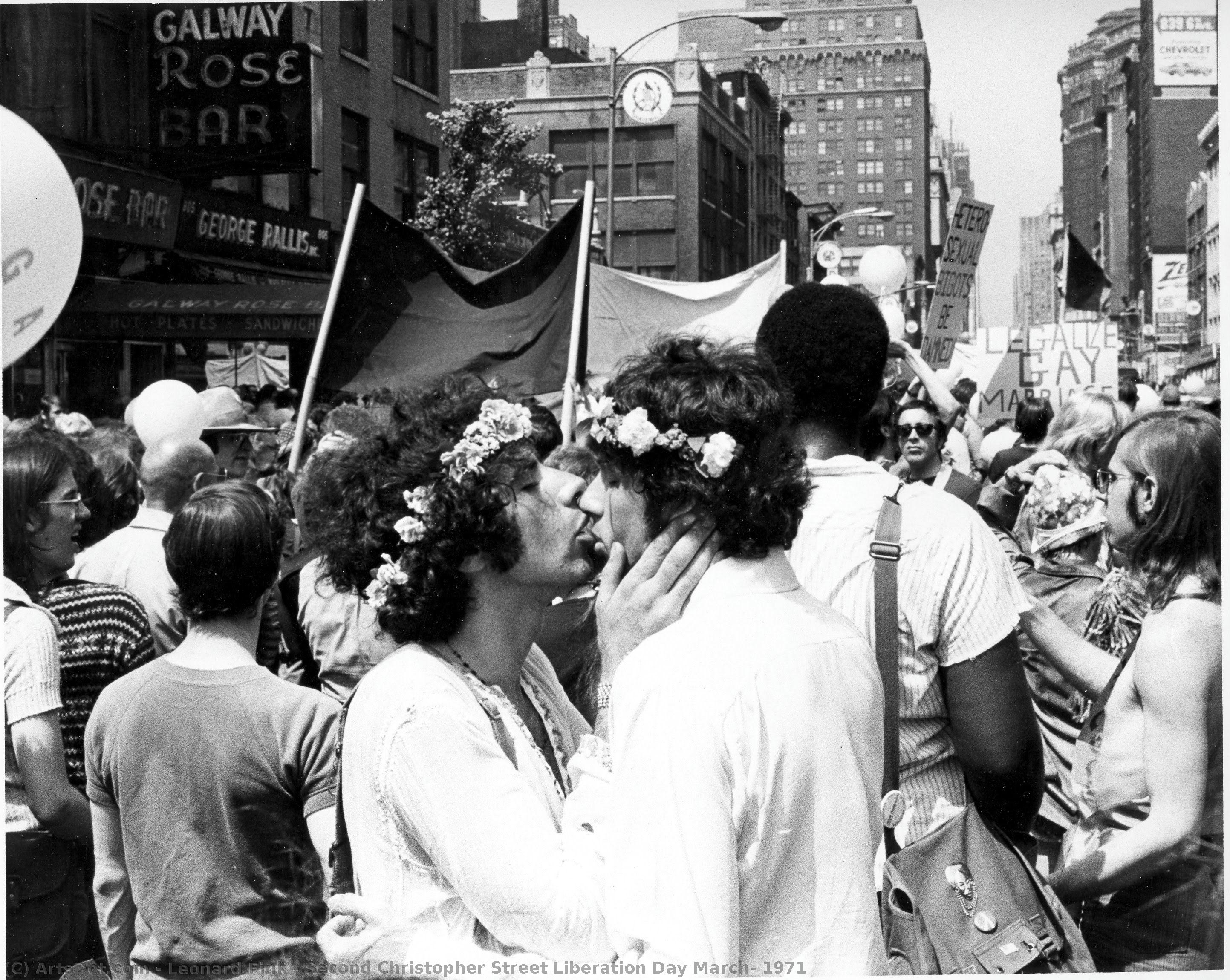 Second Christopher Street Liberation Day March, 1971 — Leonard Fink