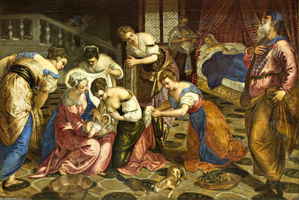 The Birth Of John The Baptist — Tintoreto