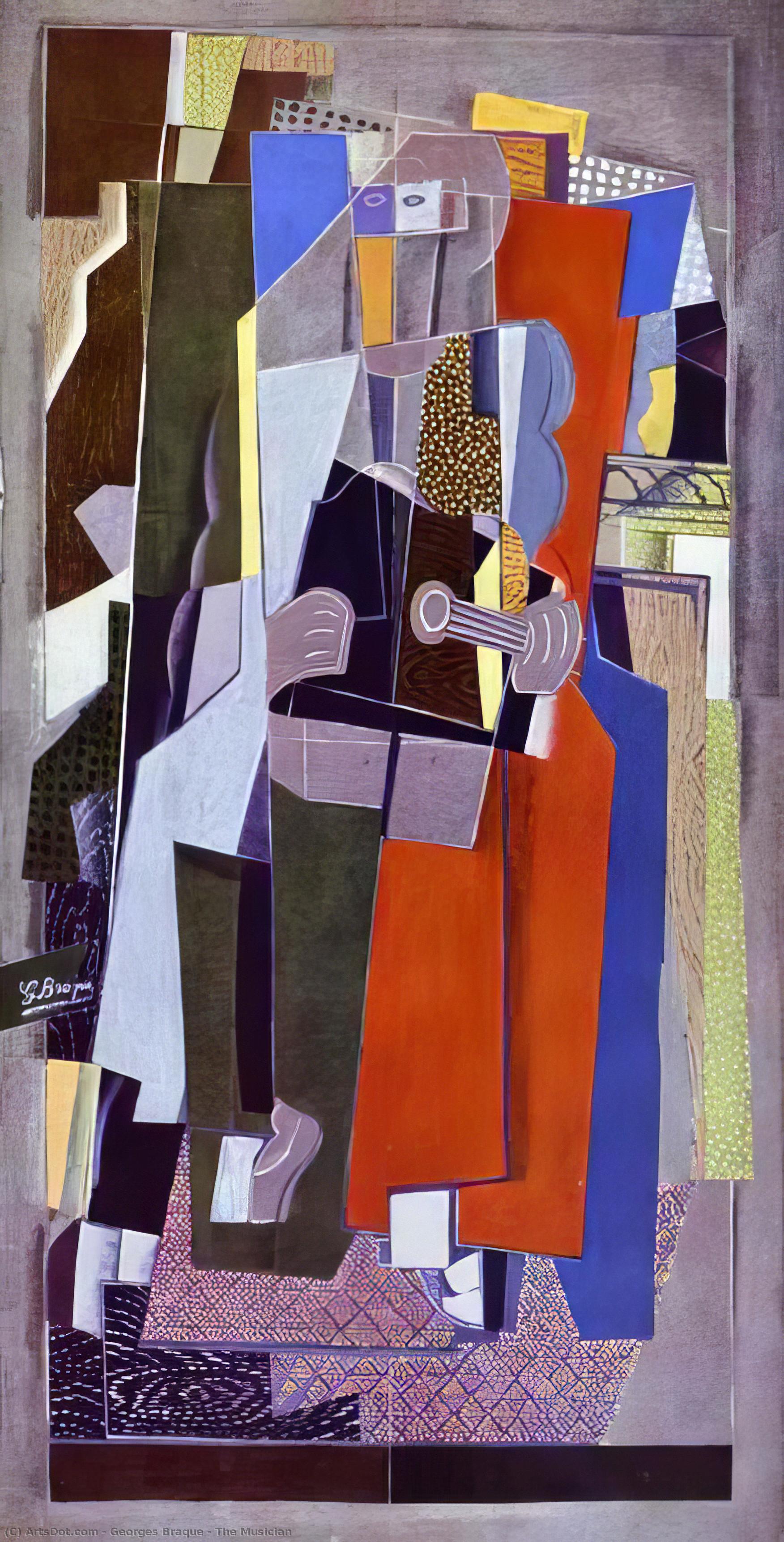 Der Musiker — Georges Braque