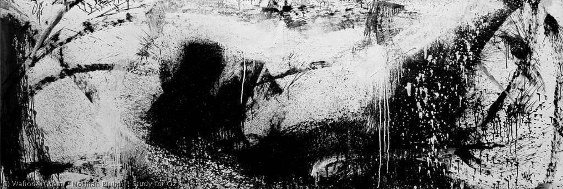 Study For Oz — Norman Bluhm