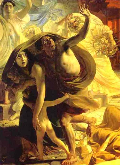 The Last Day Of Pompeii (detail 2) — Karl Pavlovich Brulloff