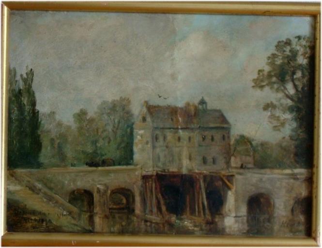 Le Pont Du Moulin (vers 1730) — Renet (ernest Louis Ferdinand) Tener