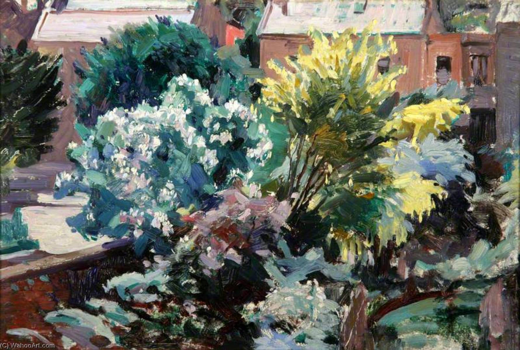 Lilac And Laburnum — William Grant Murray