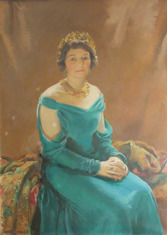 Portrait Of The Testator, Maude Phyllis Merrill (1882 1883–1971), Mrs Warwick Deeping — James Penniston Barraclough