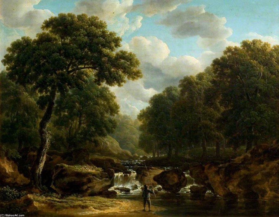 The Devil's Glen, County Wicklow — James Arthur O Connor