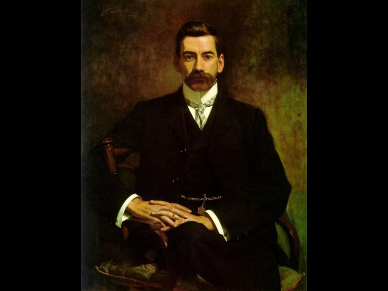 Portrait Of J.r. Hooper — Charles Frederick Goldie