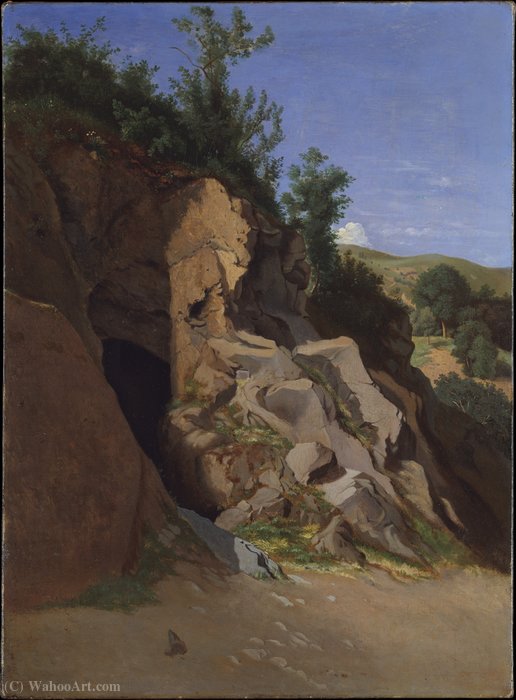 Landscape With A Cave — Theodore Caruelle D'aligny