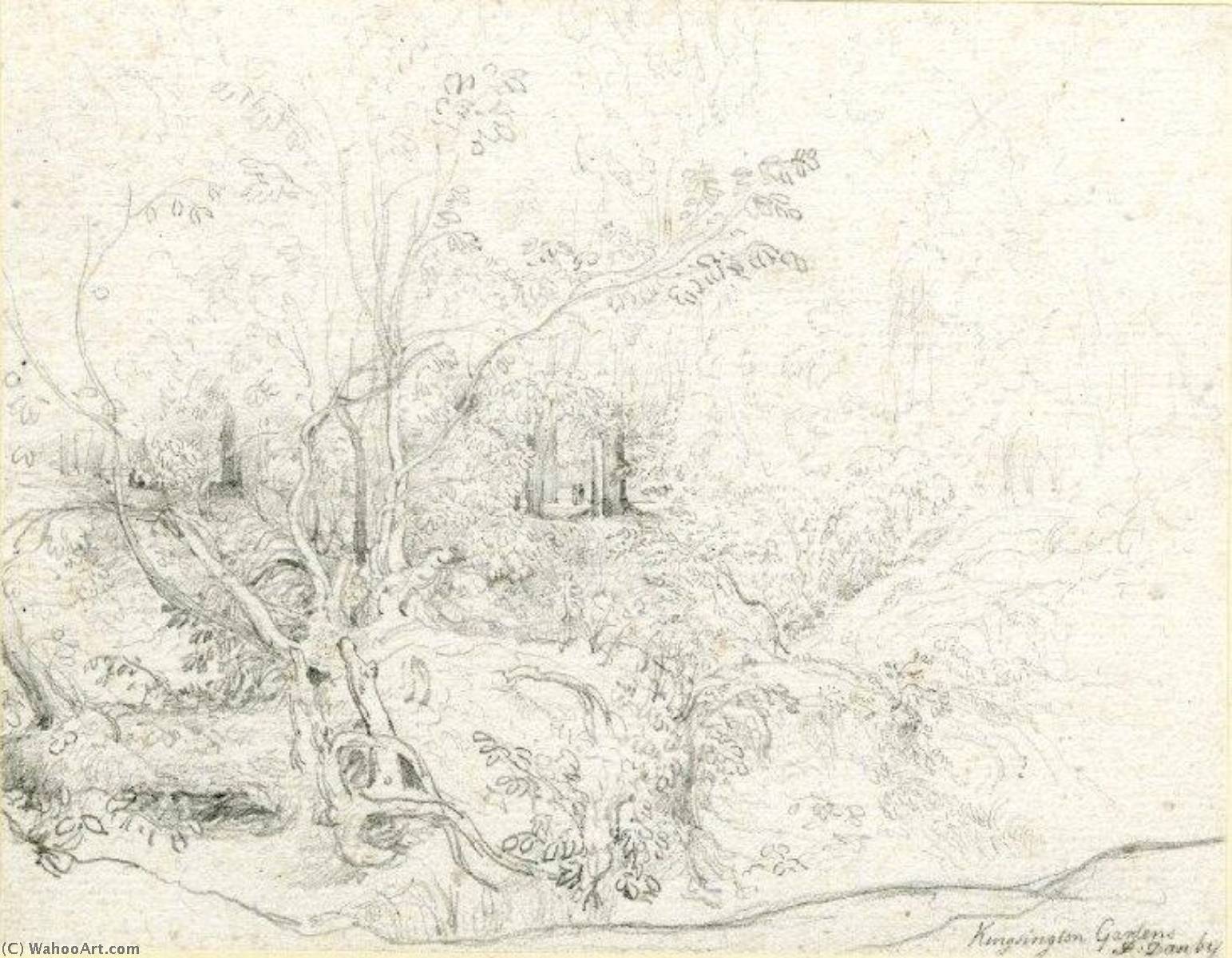 Kensington Gardens — James Francis Danby