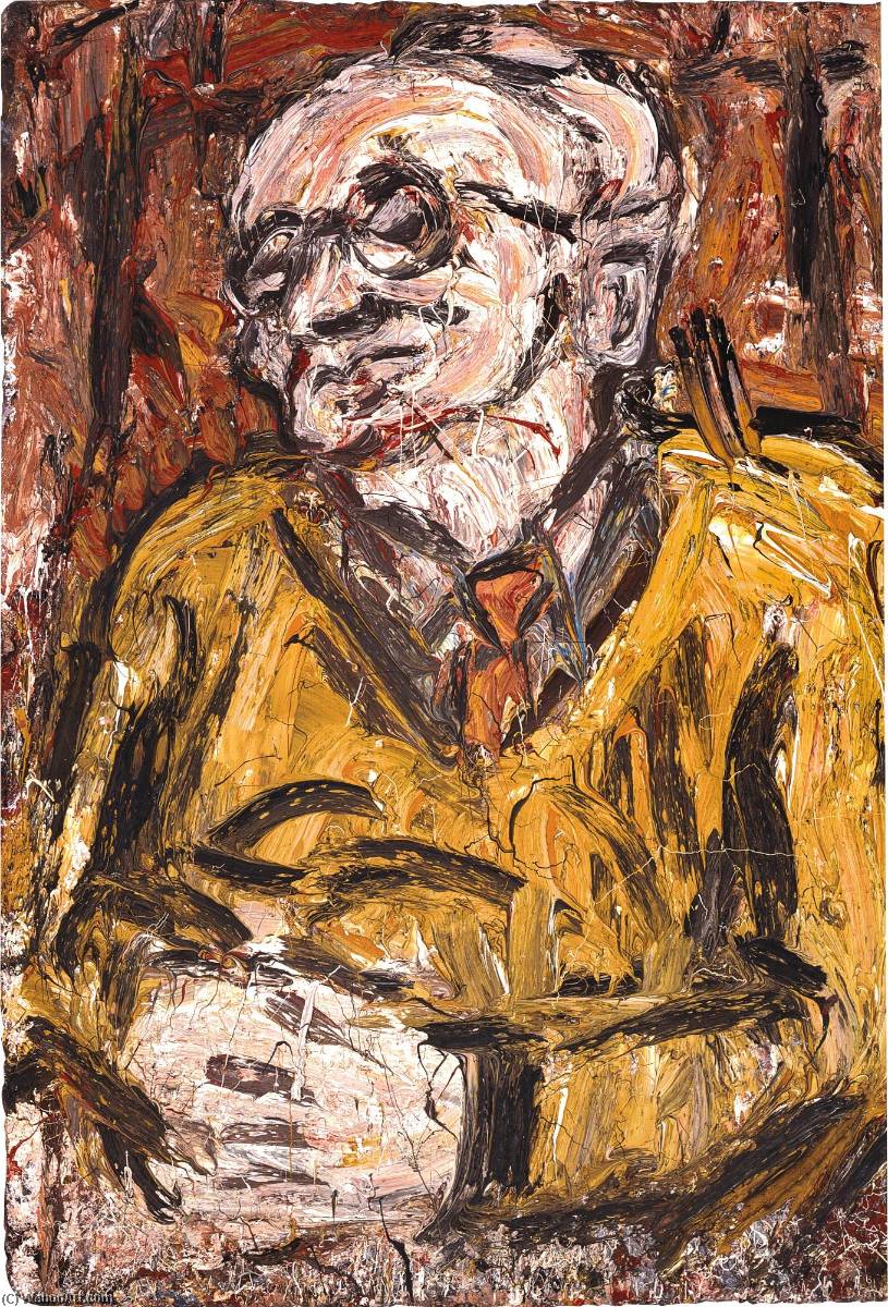 Portrait Of Chaim — Leon Kossoff