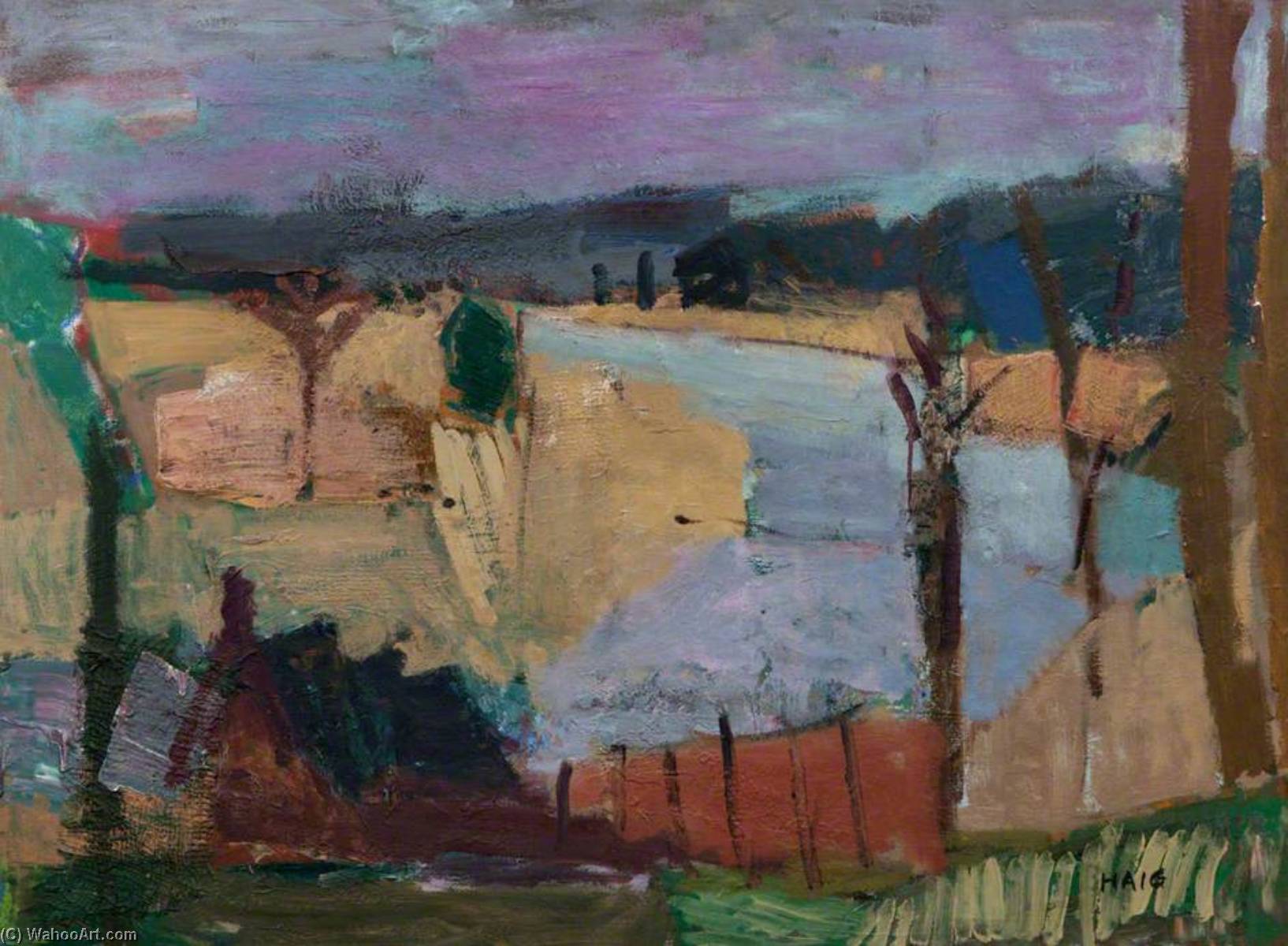Tweed Valley From Clintmains — George Douglas Haig