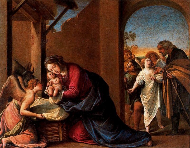 Nativity Uffizi — Alessandro Tiarini