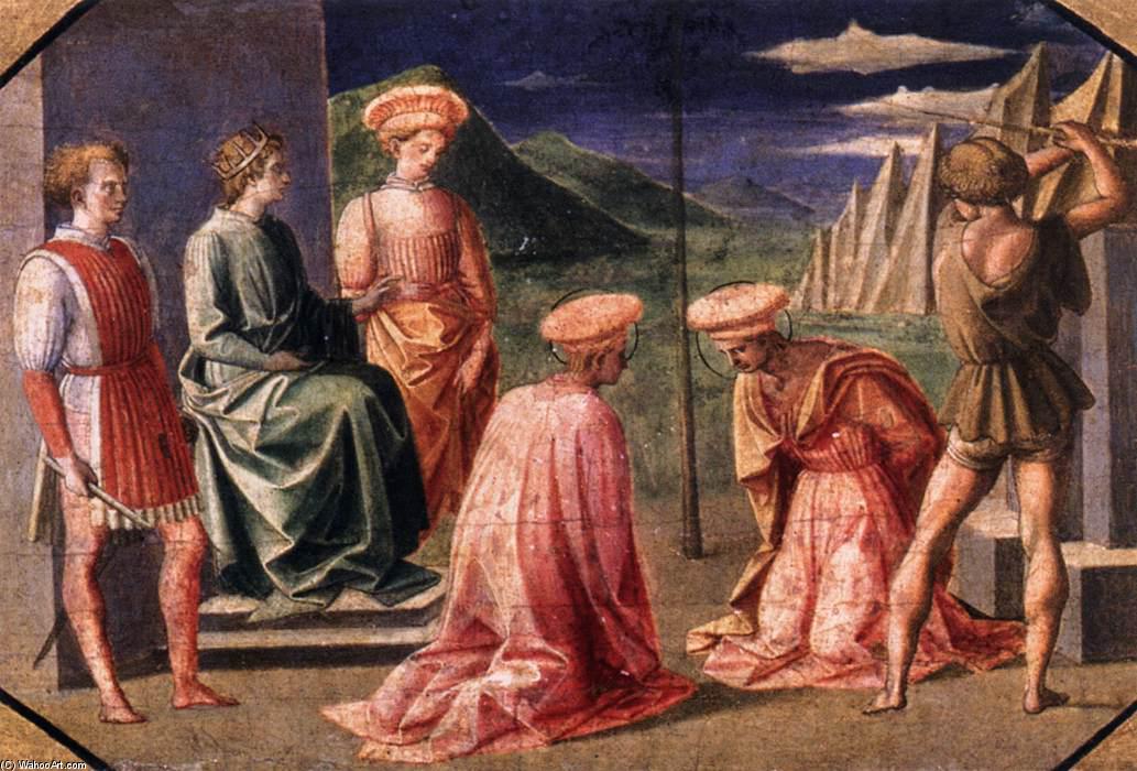 Beheading Of Sts Cosmas And Damian — Francesco Di Stefano Pesellino