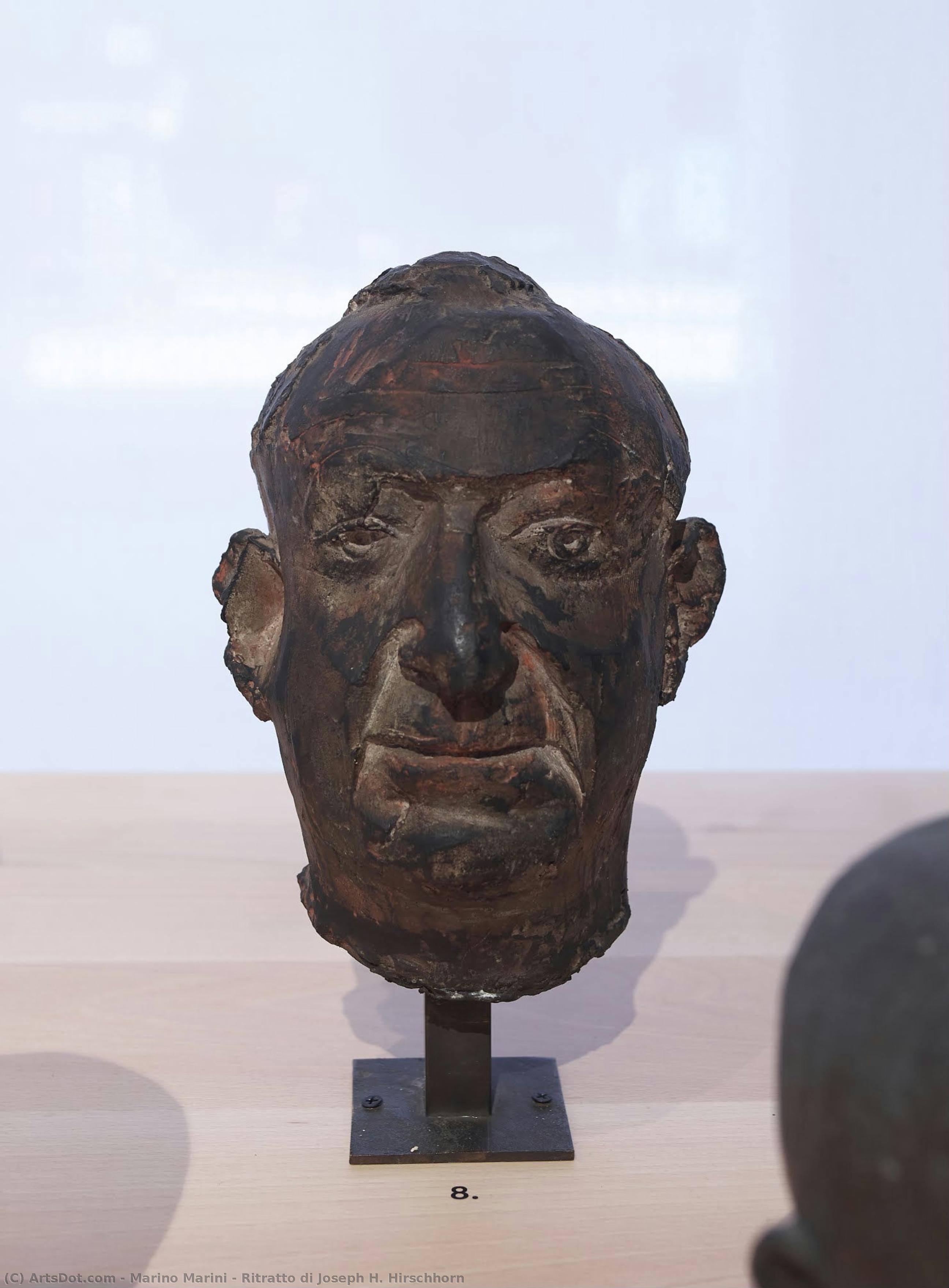 Ritratto Di Joseph H. Hirschhorn — Marino Marini