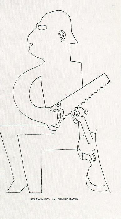 Strawinsky — Stuart Davis