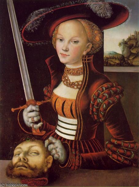 Judith Victorious - - — Lucas Cranach The Elder
