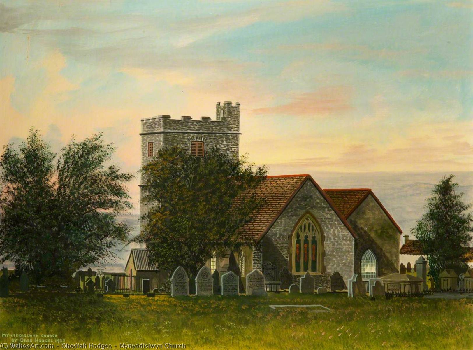 Mynyddislwyn Church — Obediah Hodges