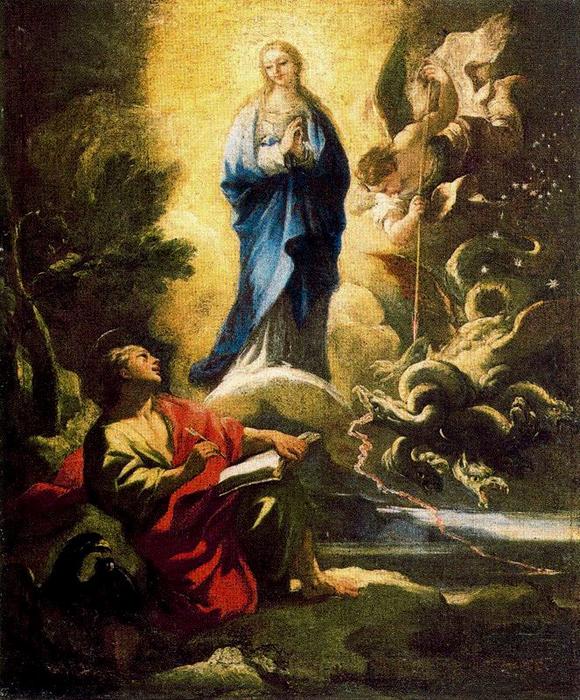Vision Of St. John The Evangelist On Patmos 2 — Luca Giordano