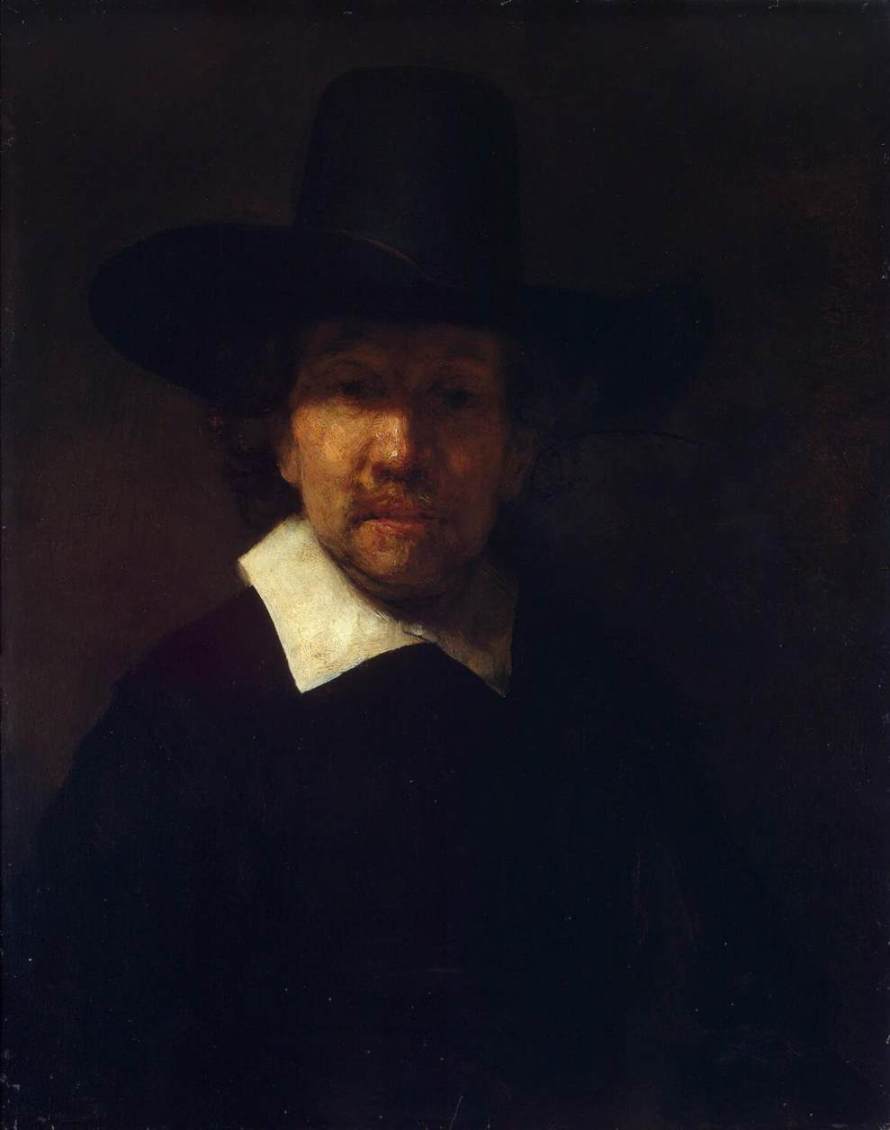 Porträt Von Jeremiah Becker — Rembrandt Van Rijn