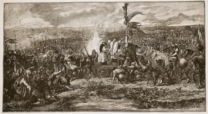The Battle Of The Standard — John Gilbert