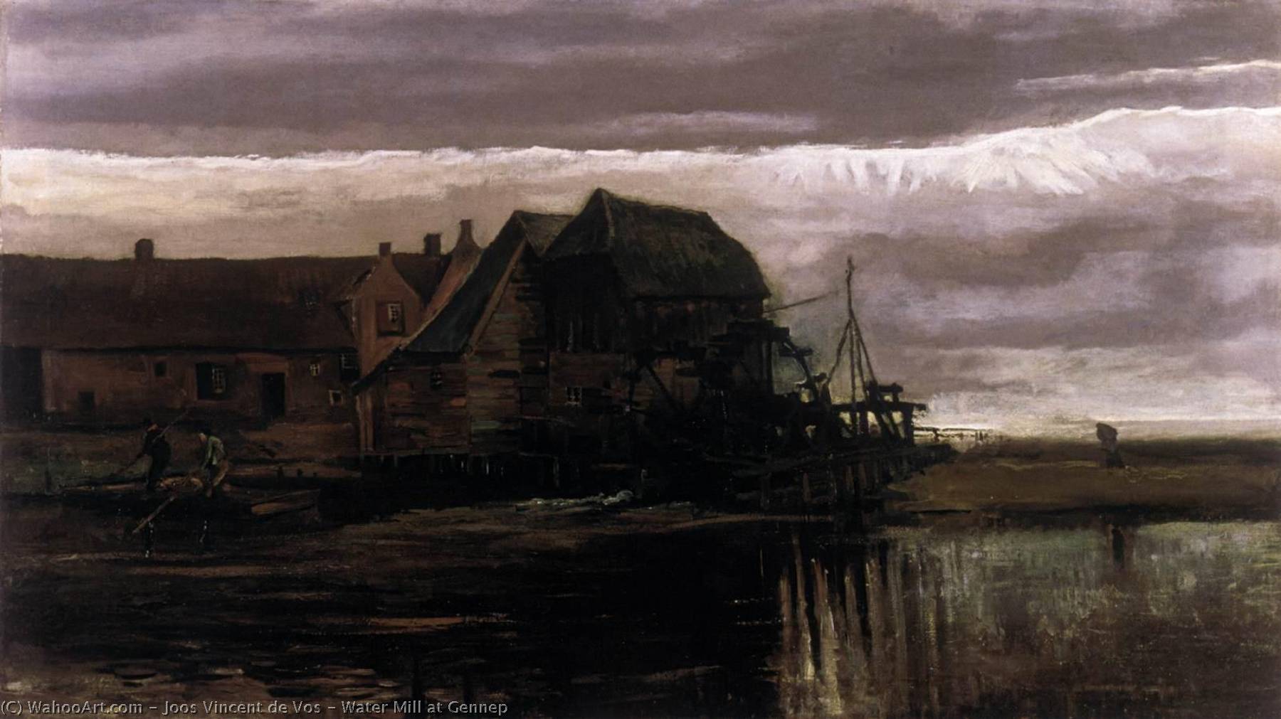 Water Mill At Gennep — Joos Vincent De Vos