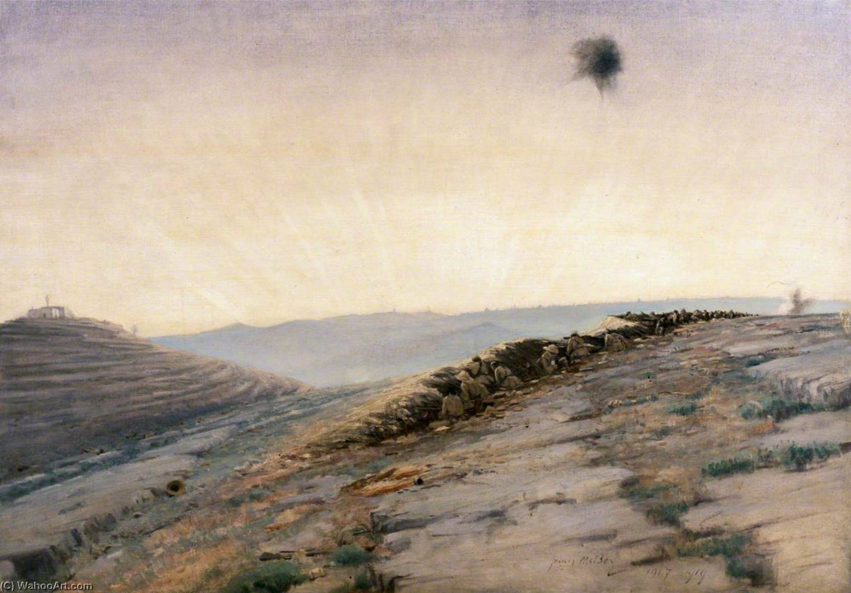 Nebi Samwil The First Sight Of Jerusalem — James Mcbey