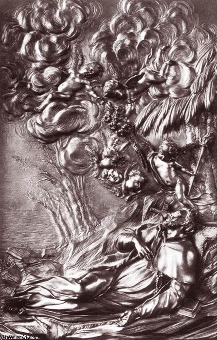 Death Of St Francis Xavier — Massimiliano Soldani-benzi