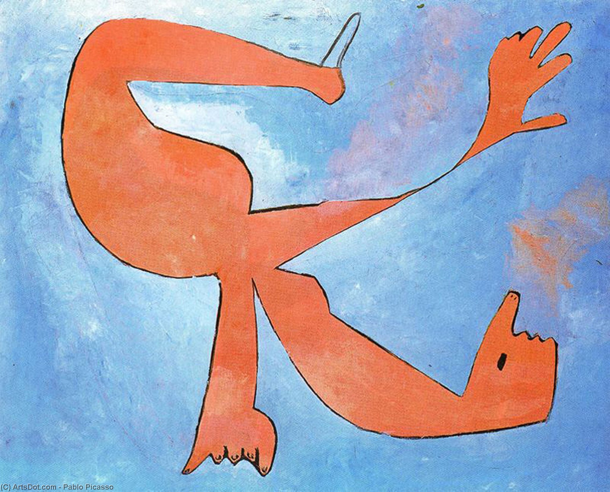 The Swimmer — Пабло Пикасо