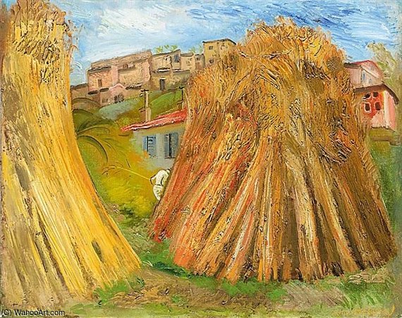 Haystacks — Boris Dmitrievich Grigoriev
