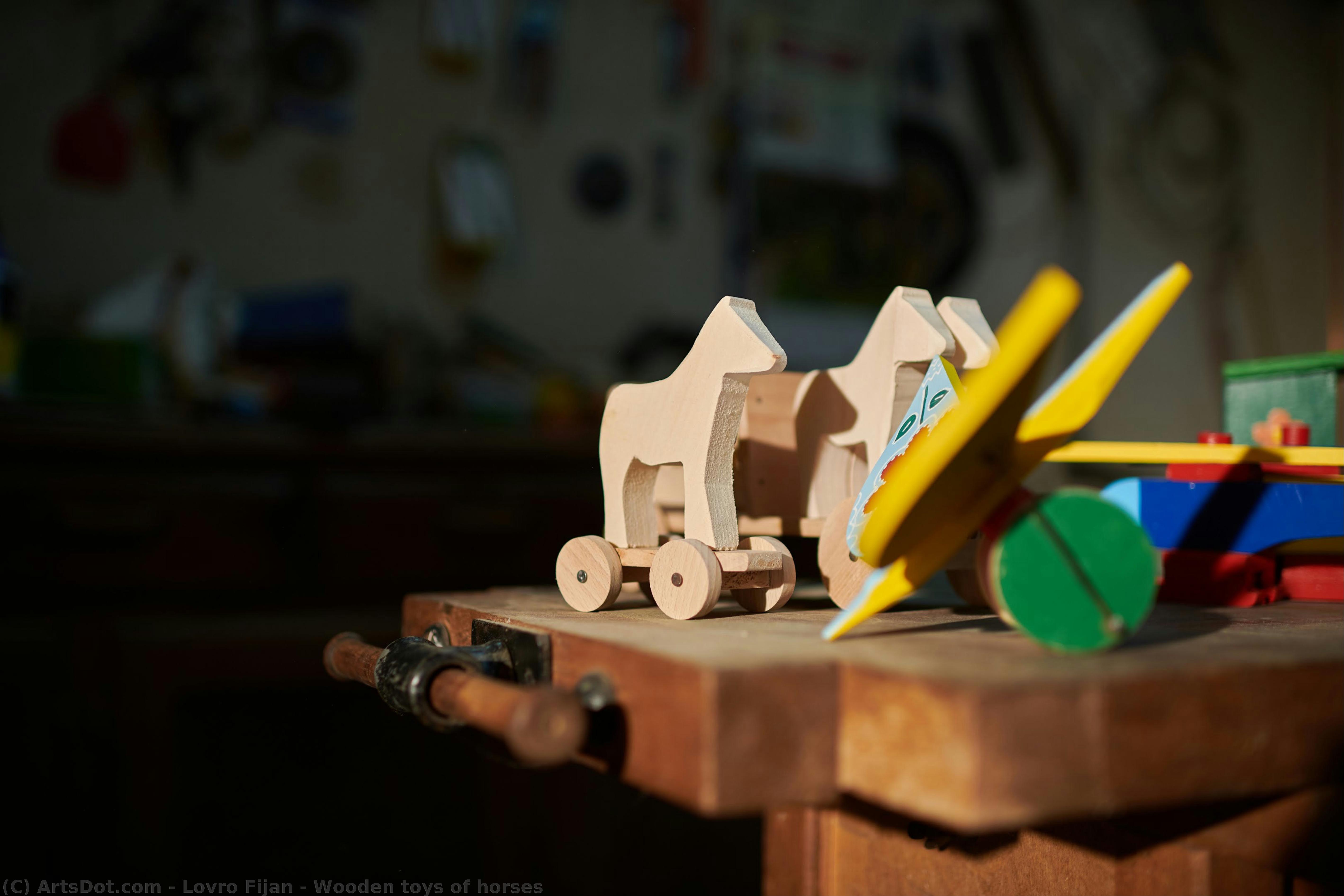 Wooden Toys Of Horses — Lovro Fijan