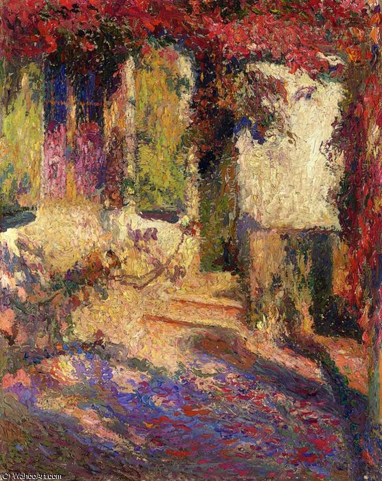 Pergola At The South Door Of Marquayrol — Henri Jean Guillaume Martin