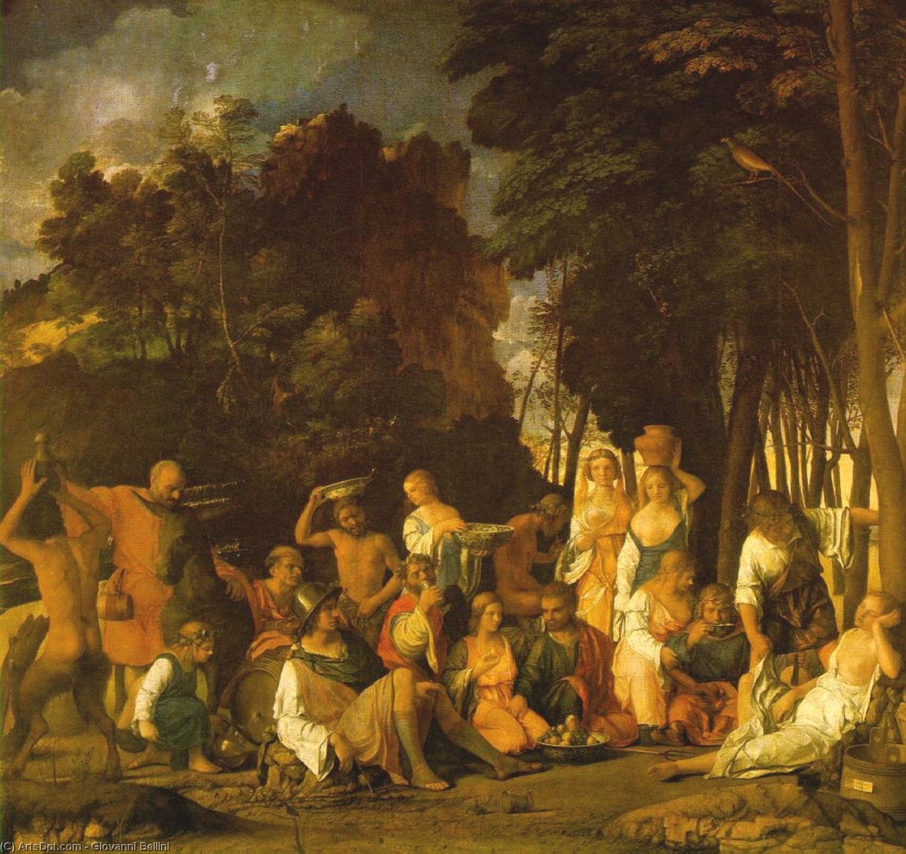 The Feast Of The Gods, Ng — Giovanni Bellini