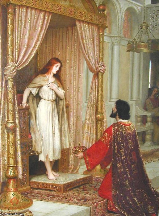 The King And The Beggar-maid — Edmund Blair Leighton
