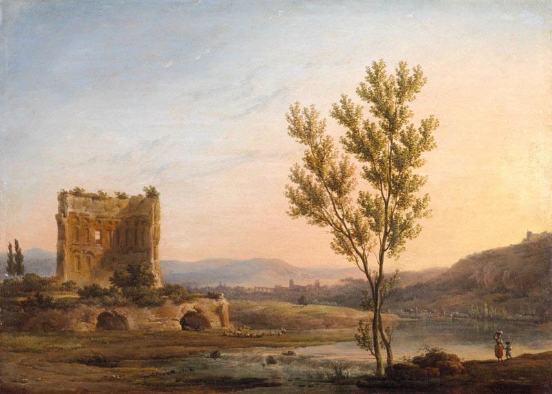 Vue Des Environs De Rome — Pierre-henri De Valenciennes