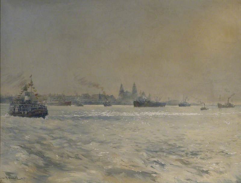 The Port Of Liverpool — Joseph William Topham Vinall