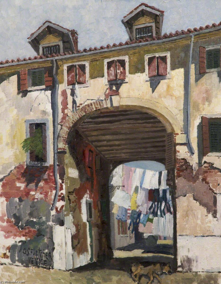 Sotoportego Delle Colonne, Venice — Geoffrey Scowcroft Fletcher