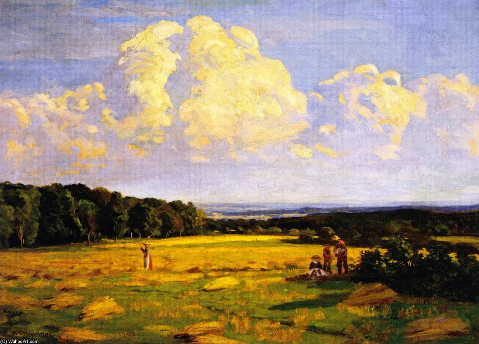 Harvesting, Sainte-famille — William Brymner (wilhelm Brymner)