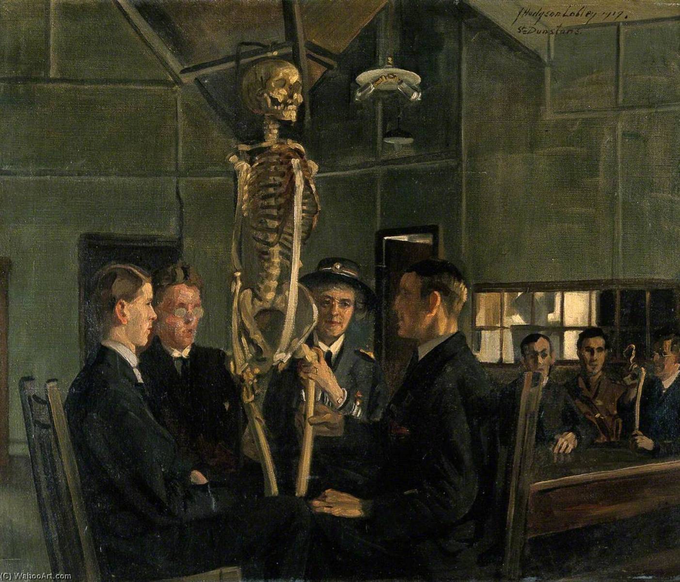 Anatomy Lessons At St Dunstan's — John Hodgson Lobley
