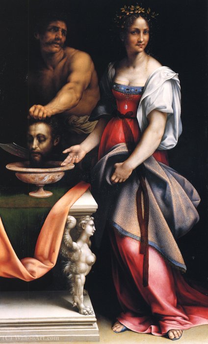 Salomè With Head Of John The Baptist — Cesare Da Sesto