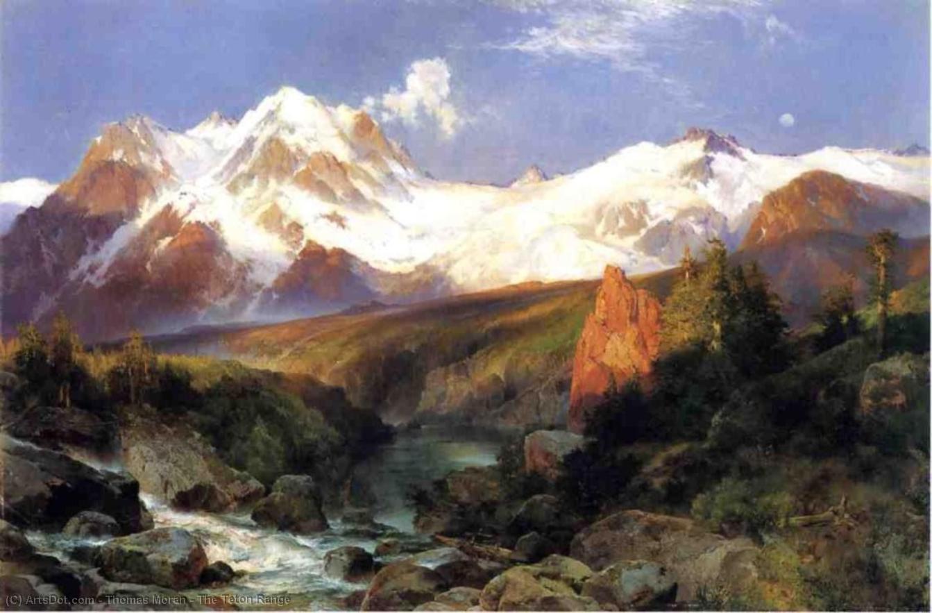The Teton Range — Томас Морэн
