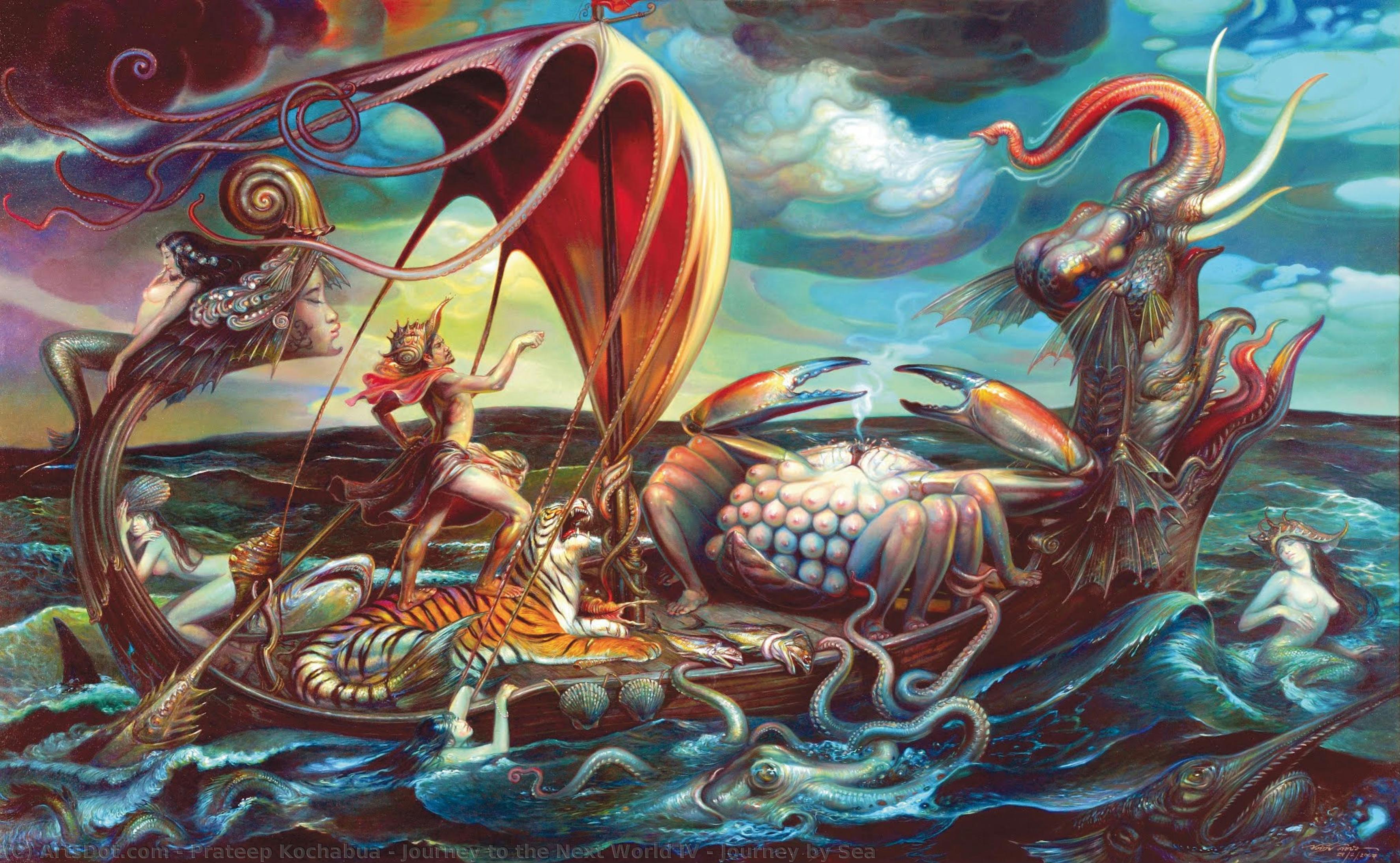 Journey To The Next World Iv : Journey By Sea — Prateep Kochabua