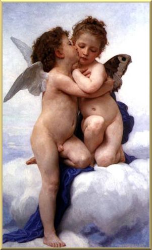 The First Kiss — William-adolphe Bouguereau