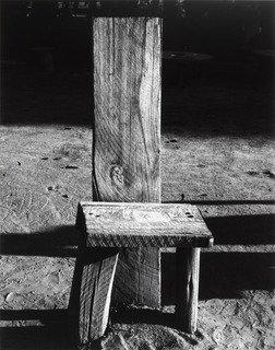 Barber's Chair Of Mining Timbers, Luipaardsvlei Gold Mine, Krugersdorp, South Africa — David Goldblatt