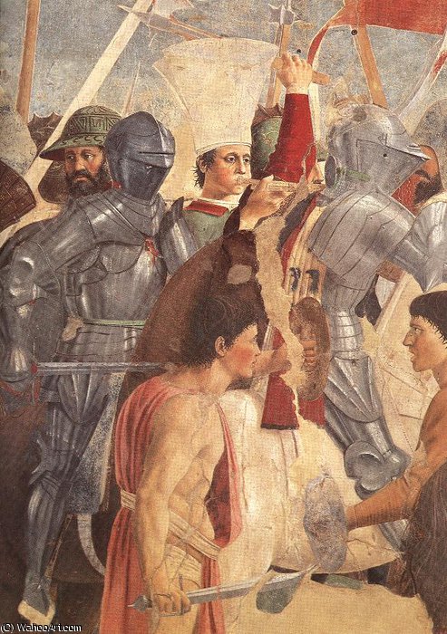 The Arezzo Cycle - Battle Between Heraclius And Chosroes (detail) [05] — Пјеро Дела Франческа
