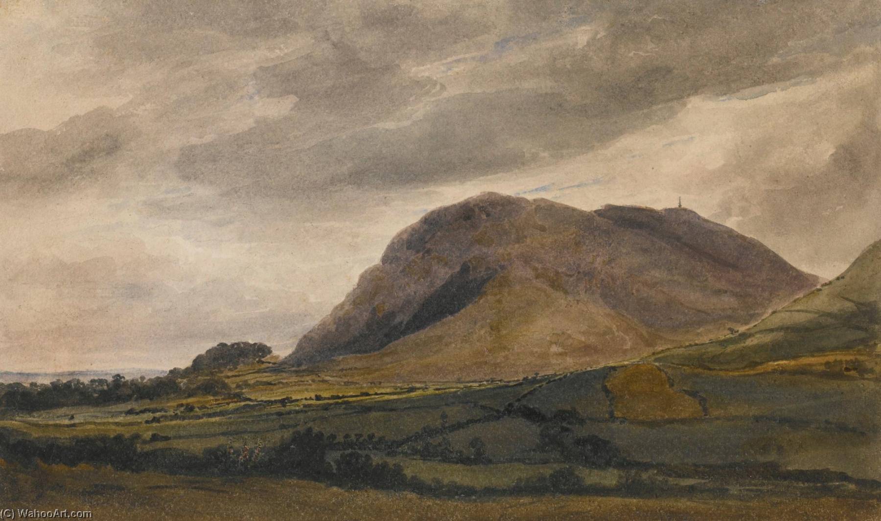 Breidden Hill In The Welsh Borders — David Cox