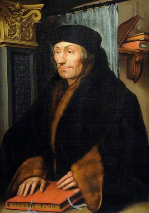 Erasmus Of Rotterdam (1466 1469–1536) (after Hans Holbein The Younger) — Richard Van Bleeck