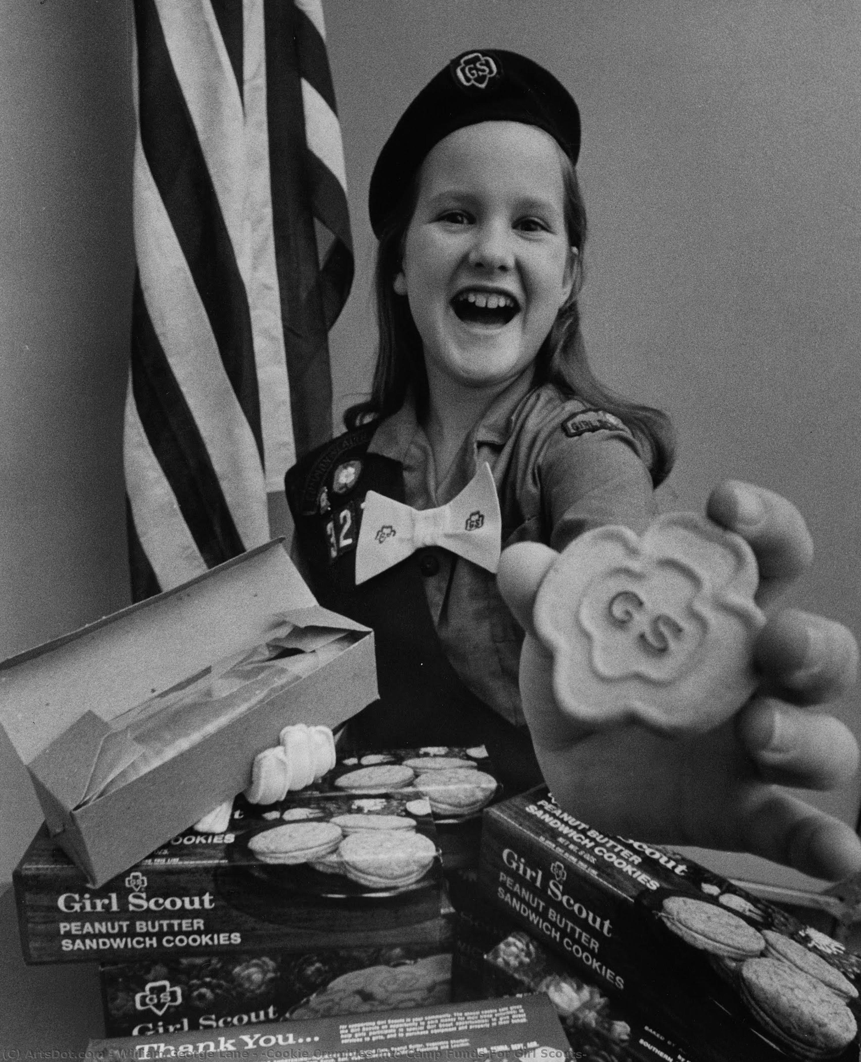 “cookie Crumbles Into Camp Funds For Girl Scouts” — William George Lane