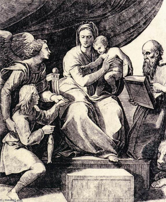 María Con El Pescado — Marco Dente Da Ravenna