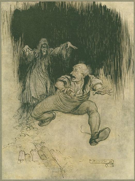 Made One Grasshopper Spring To The Door, And Was Gone — Arthur Rackham
