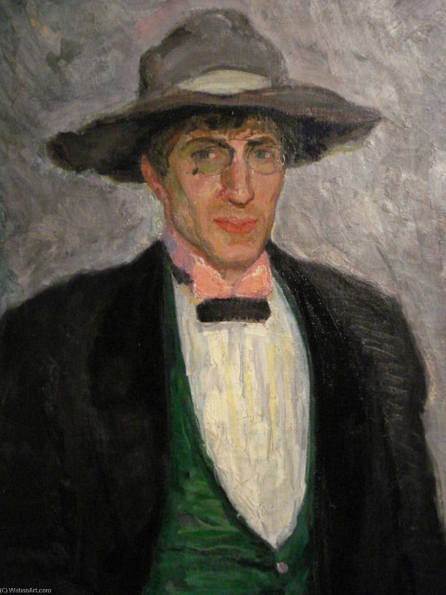 Portrait Of Nikolai Astrup — Bernhard Folkestad